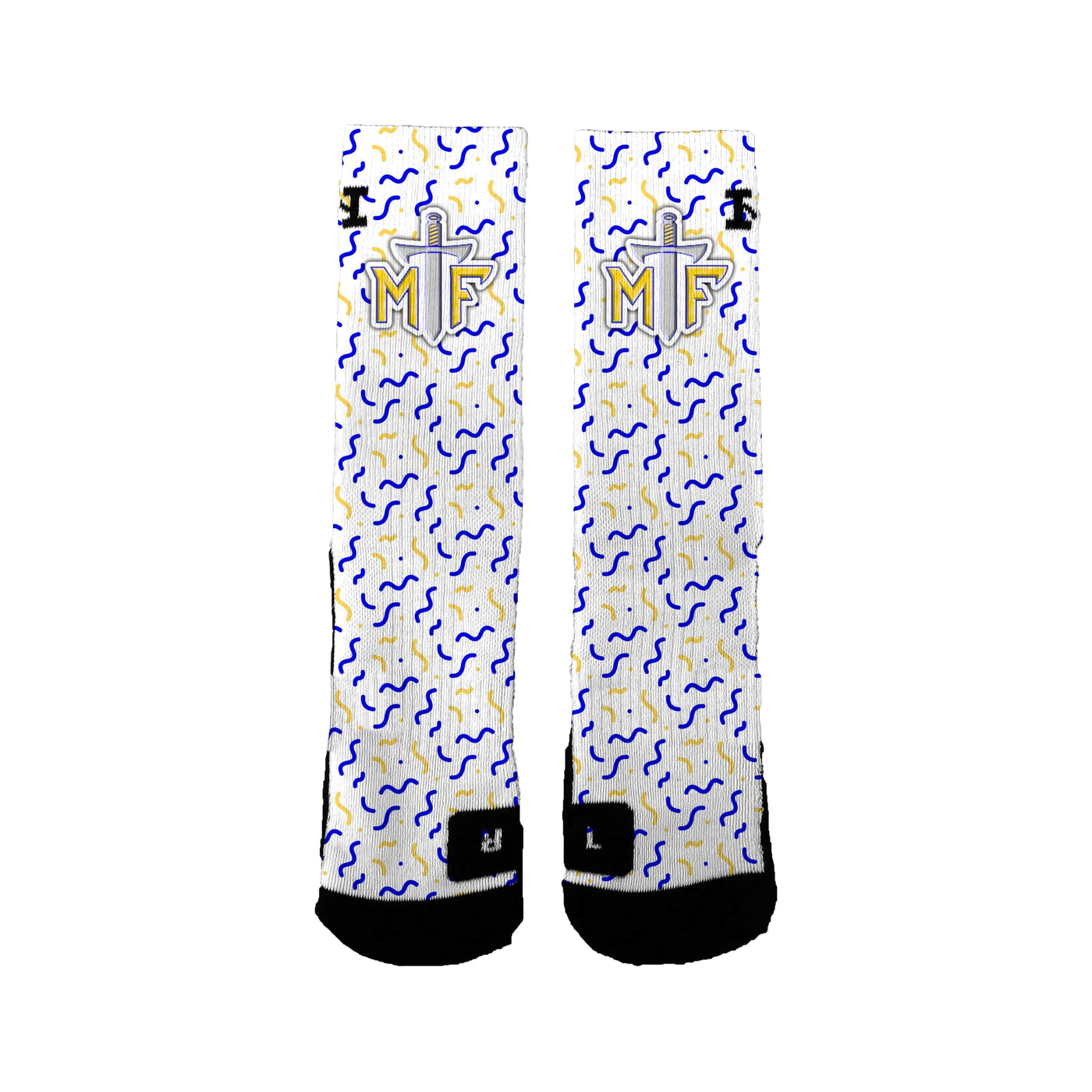 Maroa Forsyth Community Club Squiggles Socks