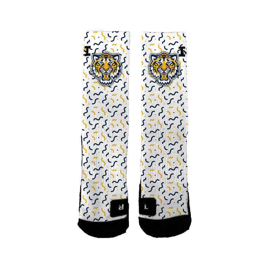 Burlington Edition High School Band Squiggles Socks