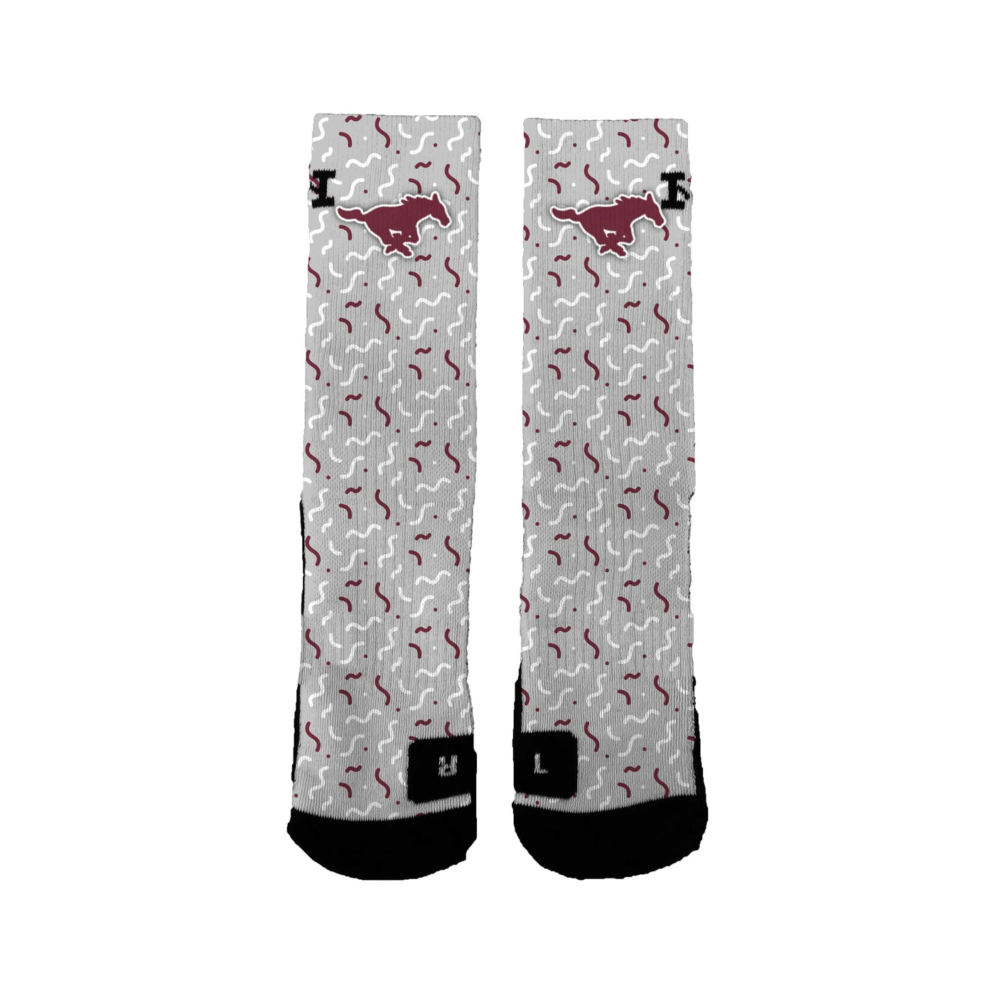 Mount Vernon Pto Squiggles Socks