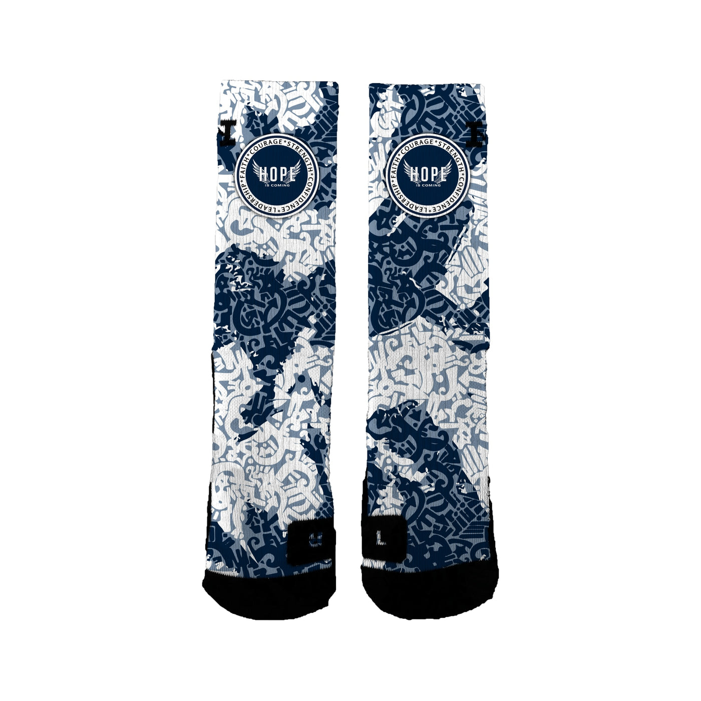 Hope Is Coming 12u Basketball Tiki 2 Socks