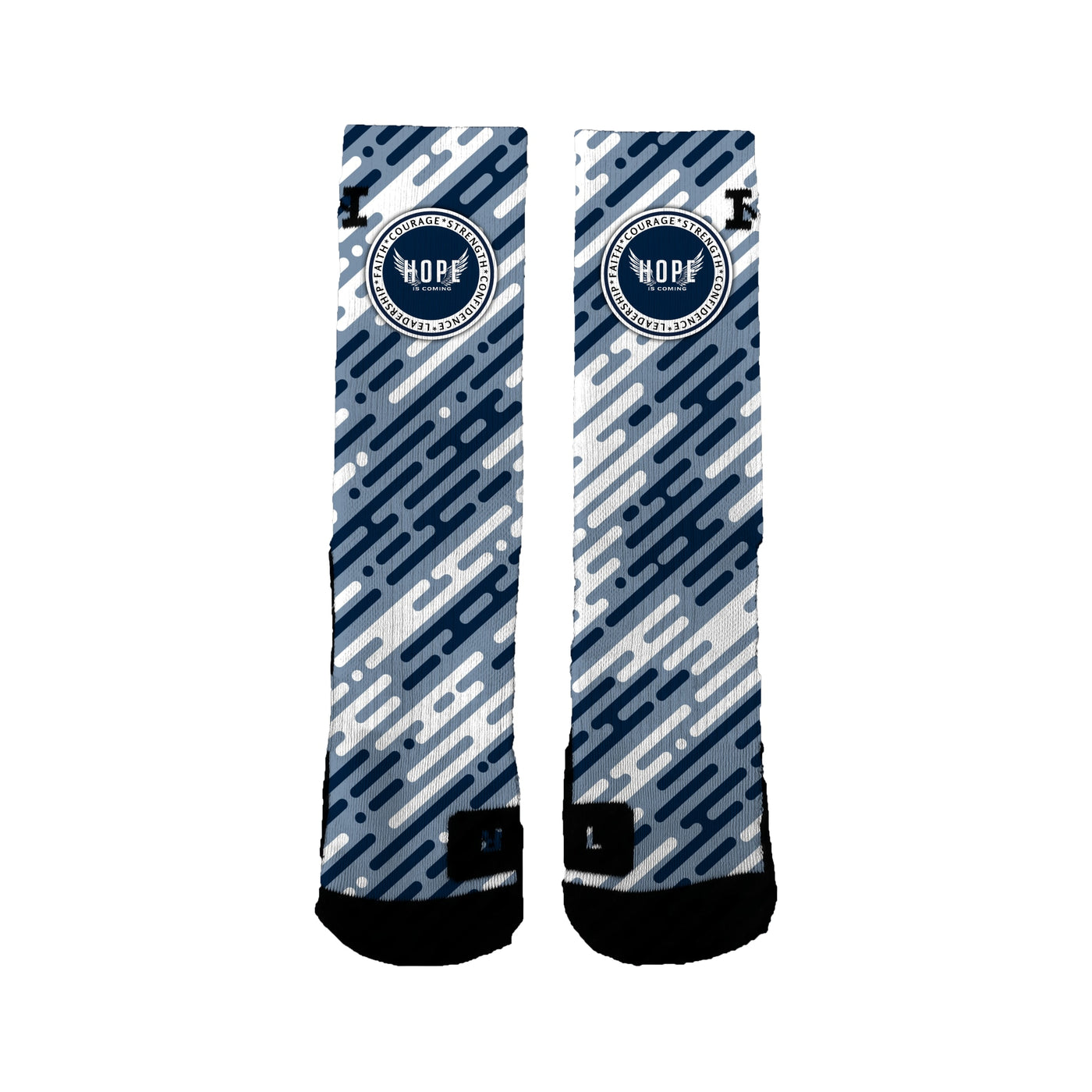 Hope Is Coming 12u Basketball Dash Socks