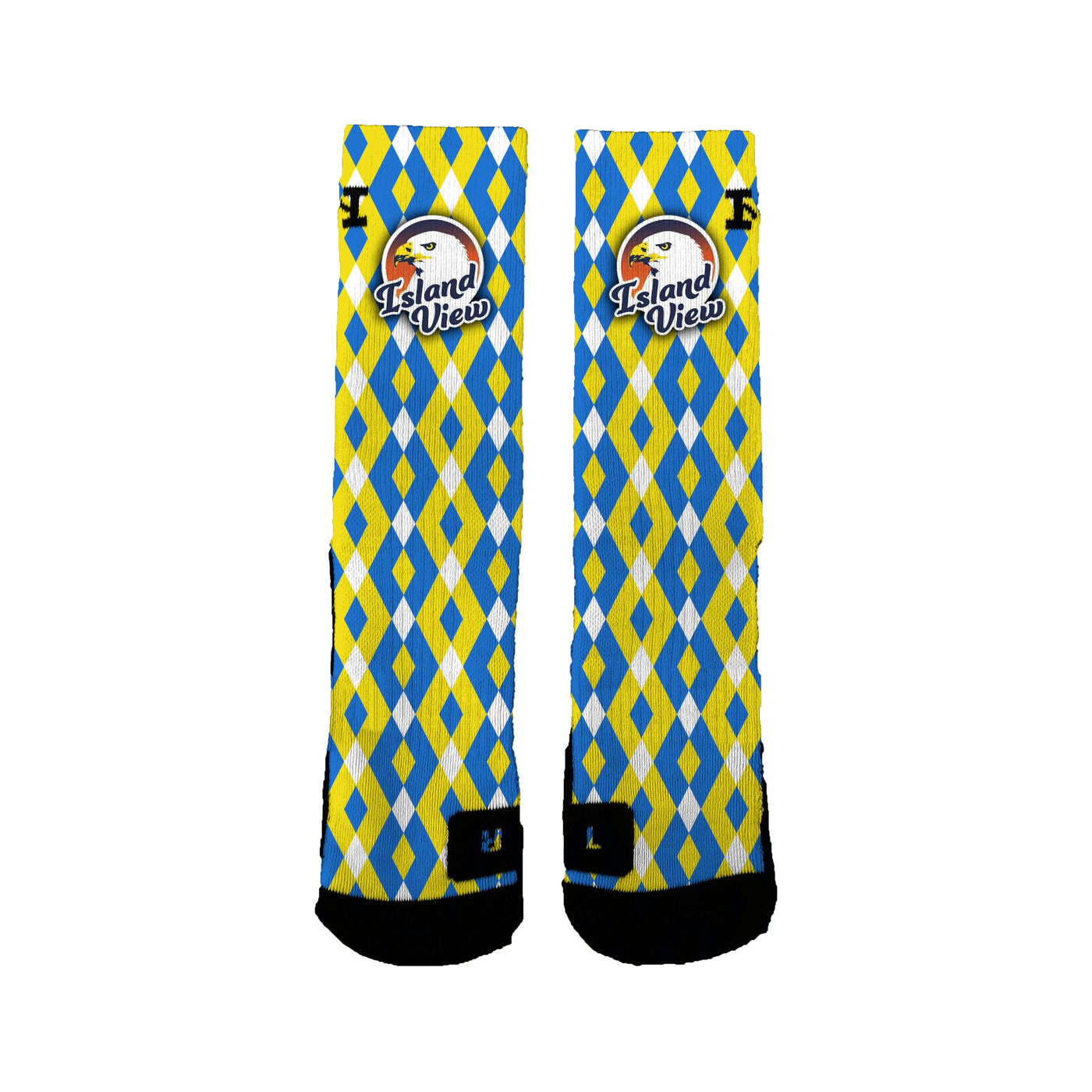 Island View Eagles Jester Socks