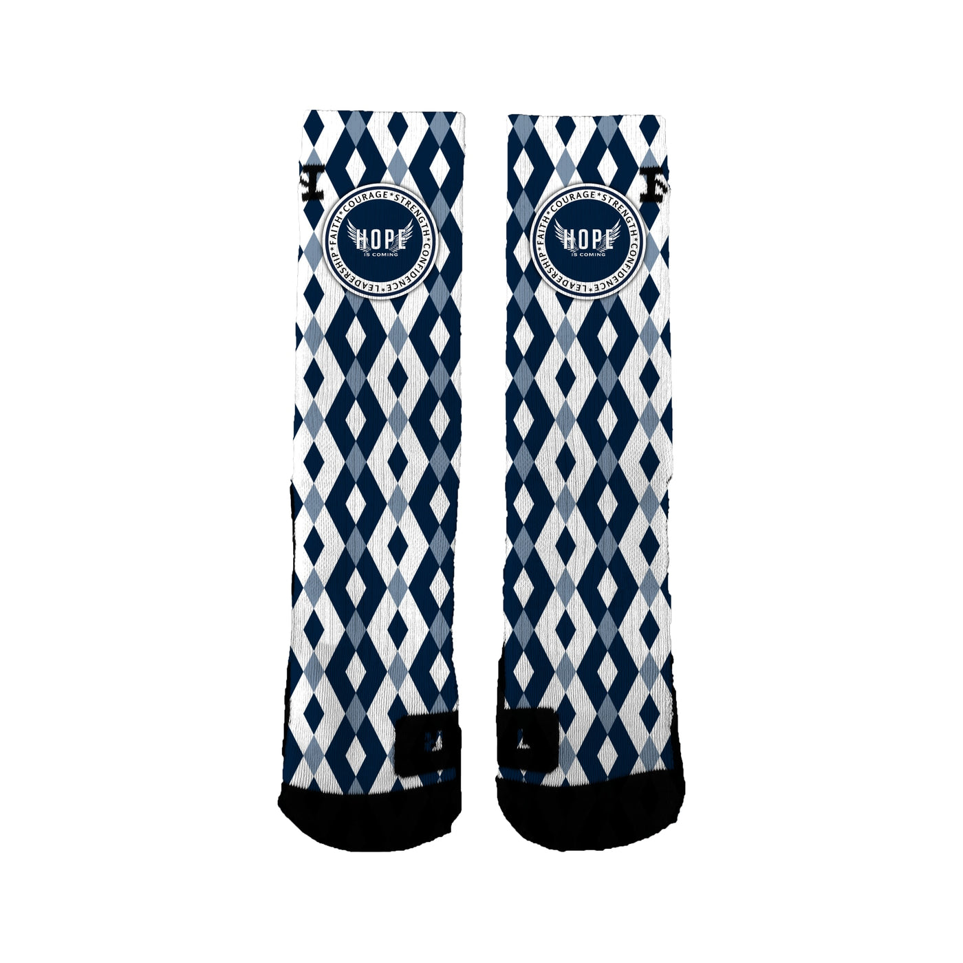 Hope Is Coming 12u Basketball Jester Socks