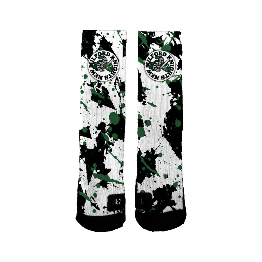 New Milford Cooperstown 2026 Splatter Socks