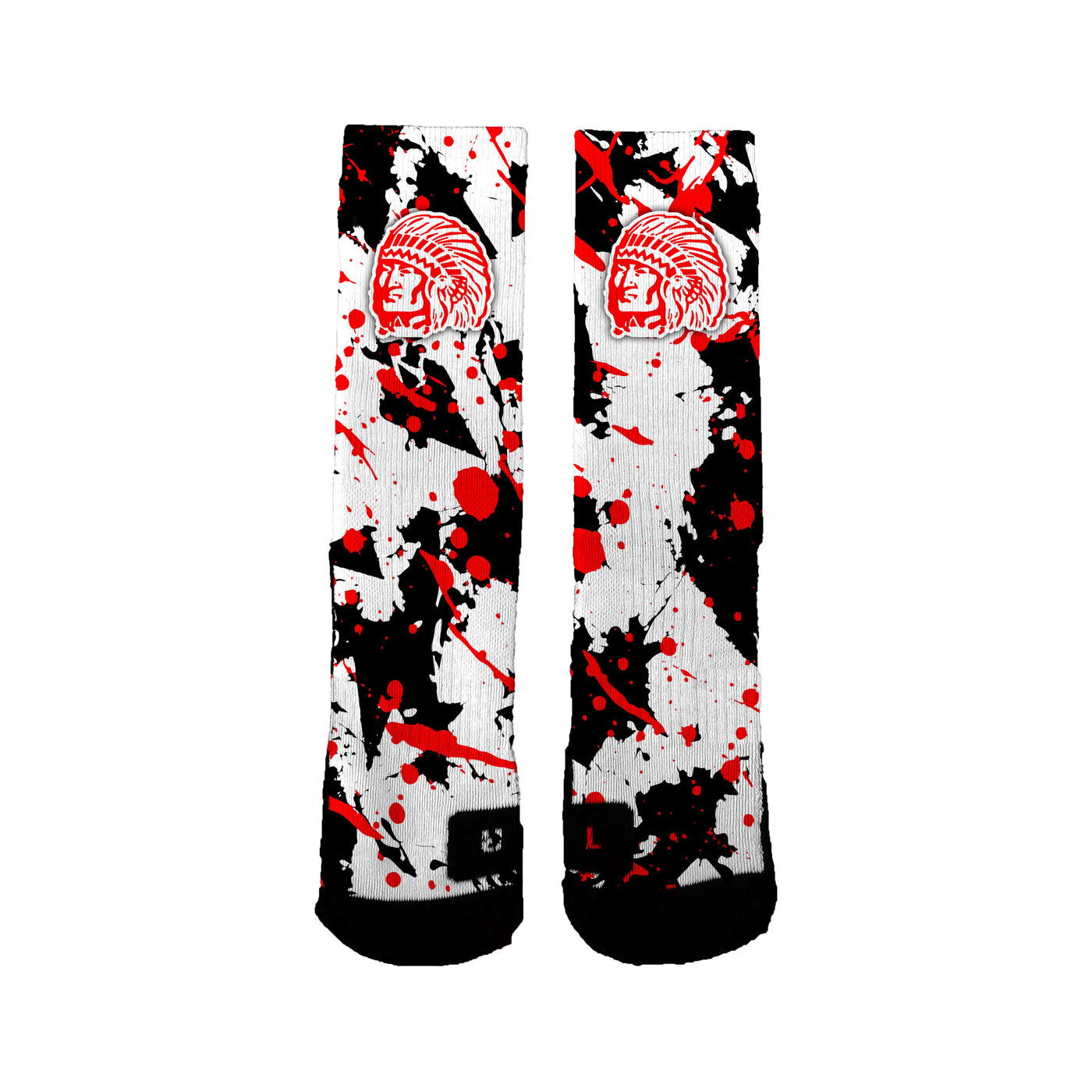 Arlee Warriors Splatter Socks