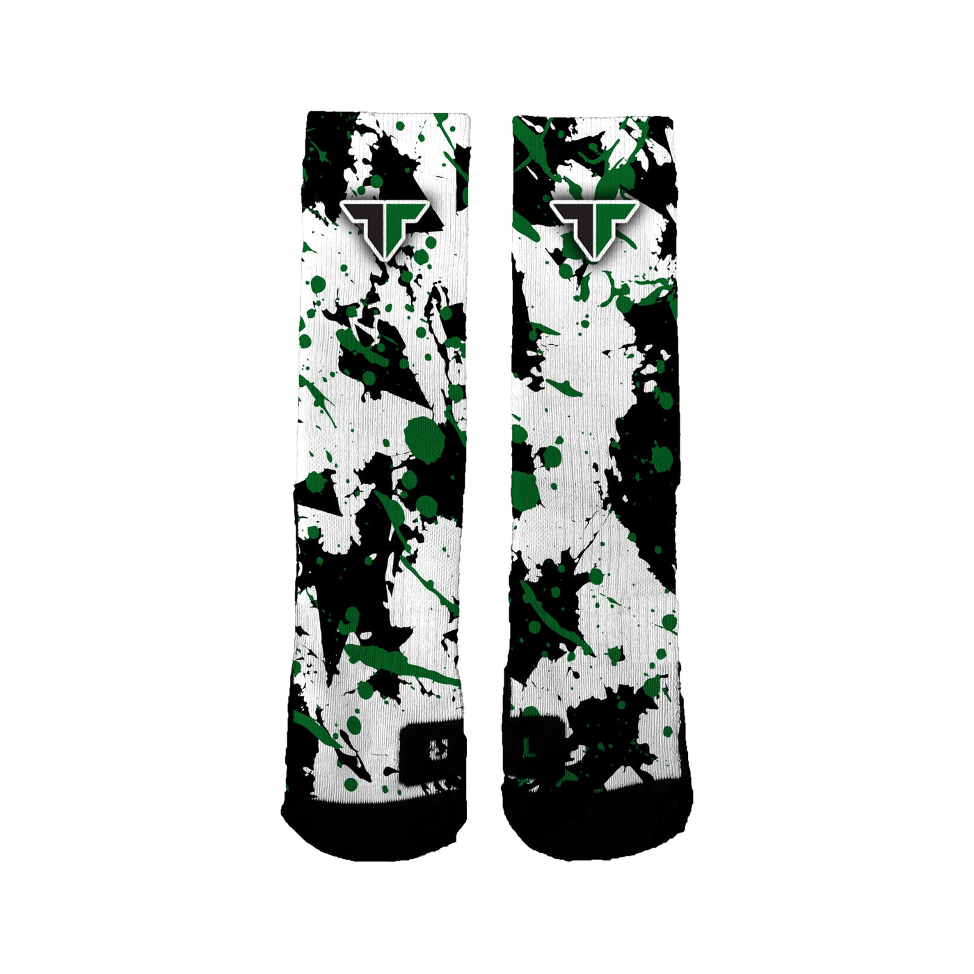Tigard Competitive Hoops Splatter Socks