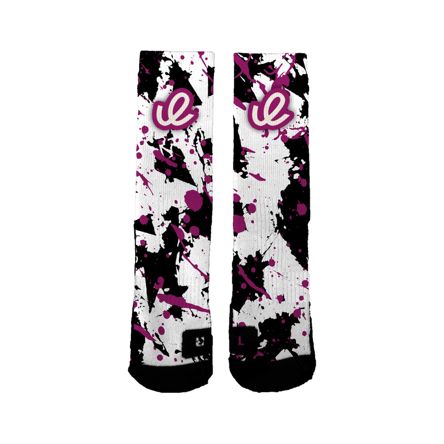 Tangle Podcast Splatter Socks
