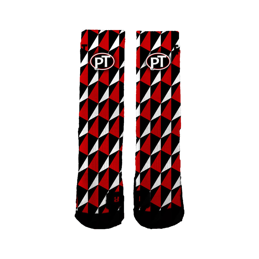 Peters Township Girls Lacrosse Club Triangular Socks