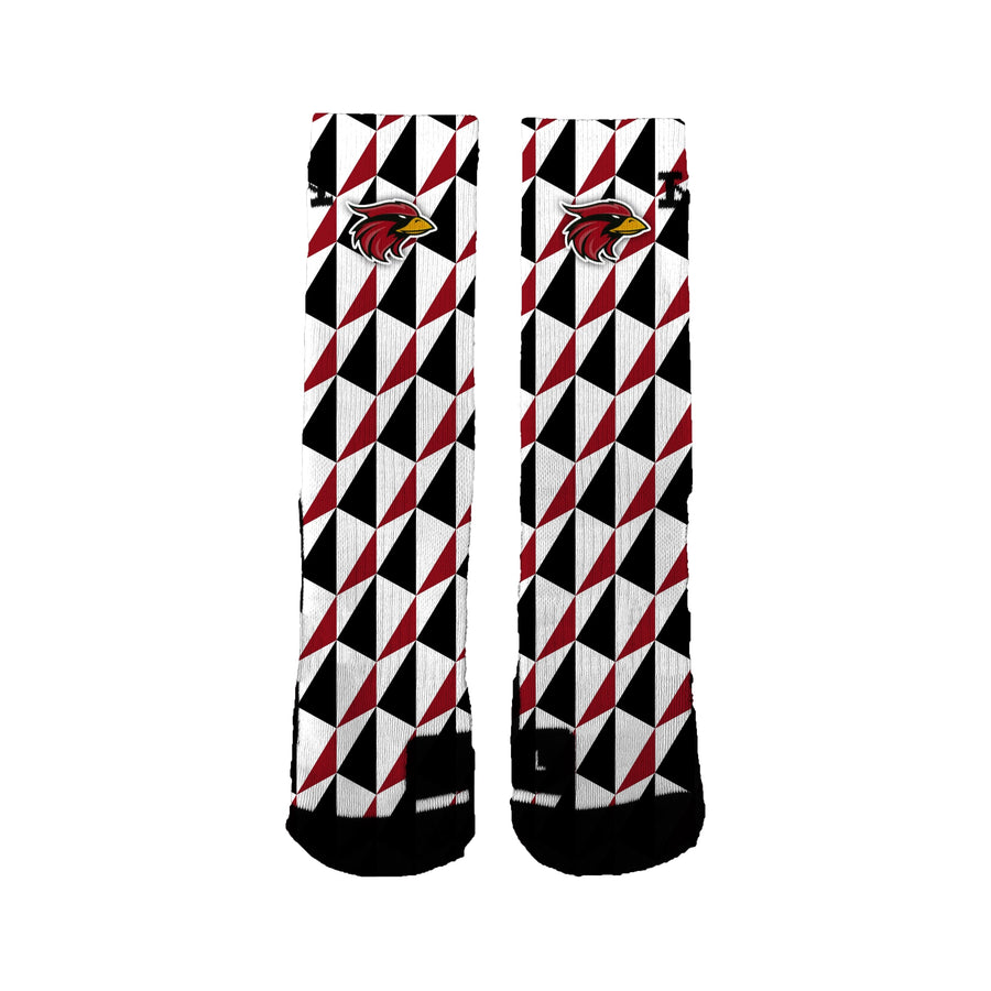 Corona Cardinals Triangular Socks