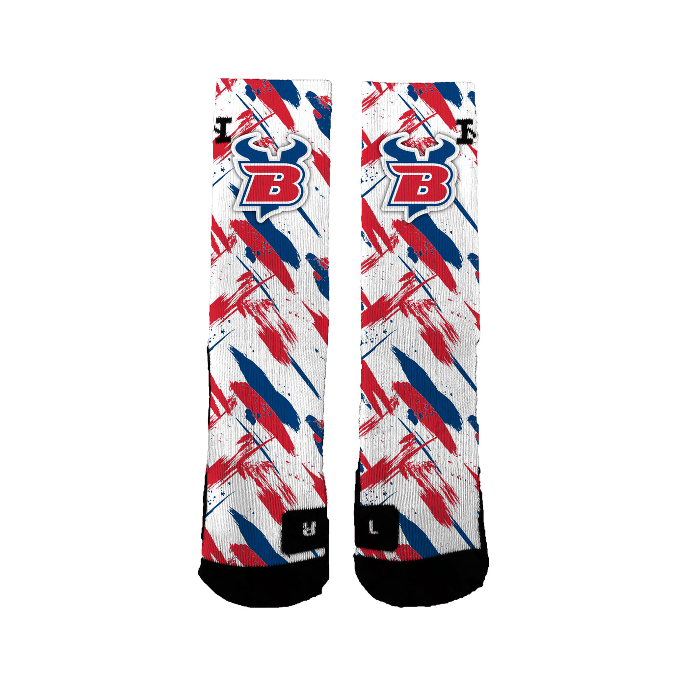 Bigfork Youth Cheer Paint Socks