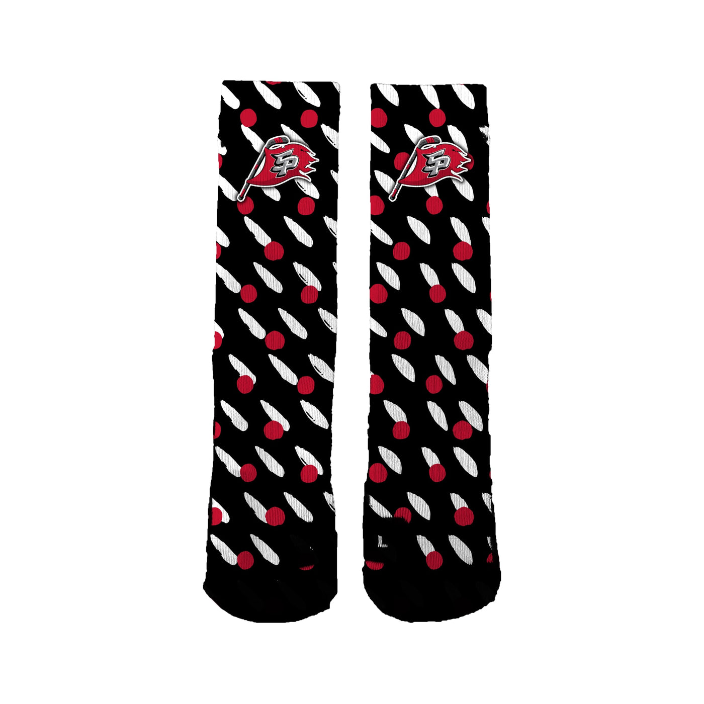 South Pittsburgh Rebellion Dots Socks