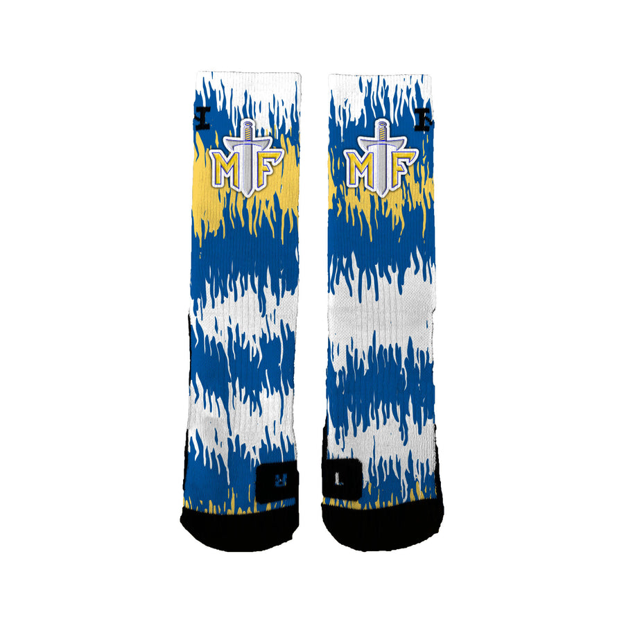 Maroa Forsyth Community Club Scribbles Socks