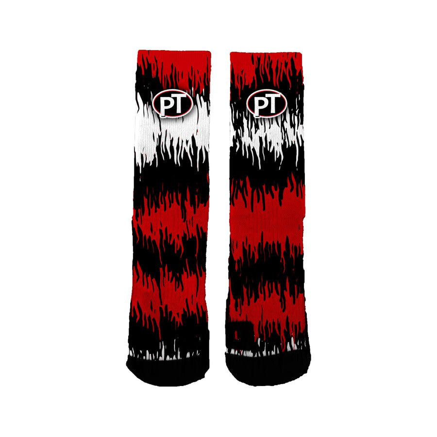 Peters Township Girls Lacrosse Club Scribbles Socks