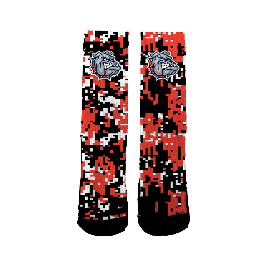 Ainsworth Bulldog Football Digital Camo Socks