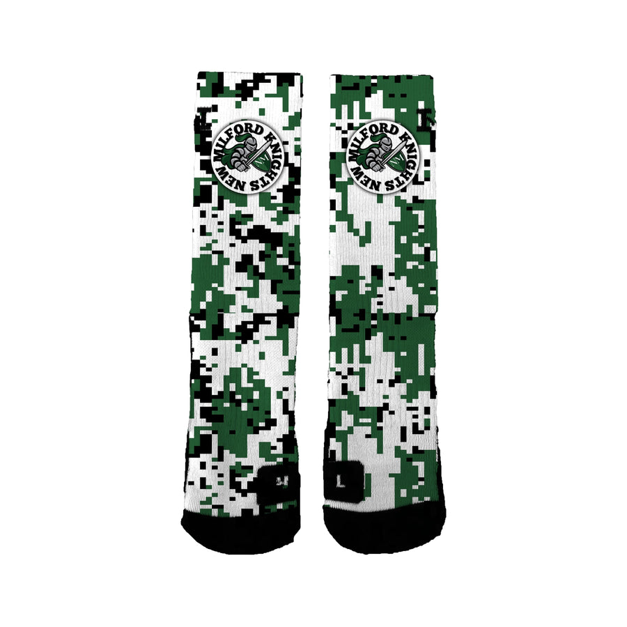 New Milford Cooperstown 2026 Digital Camo Socks