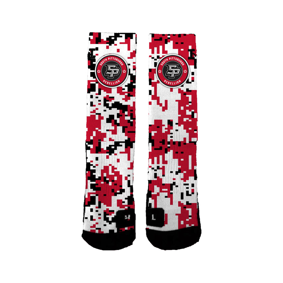 South Pittsburgh Rebellion Digital Camo Socks