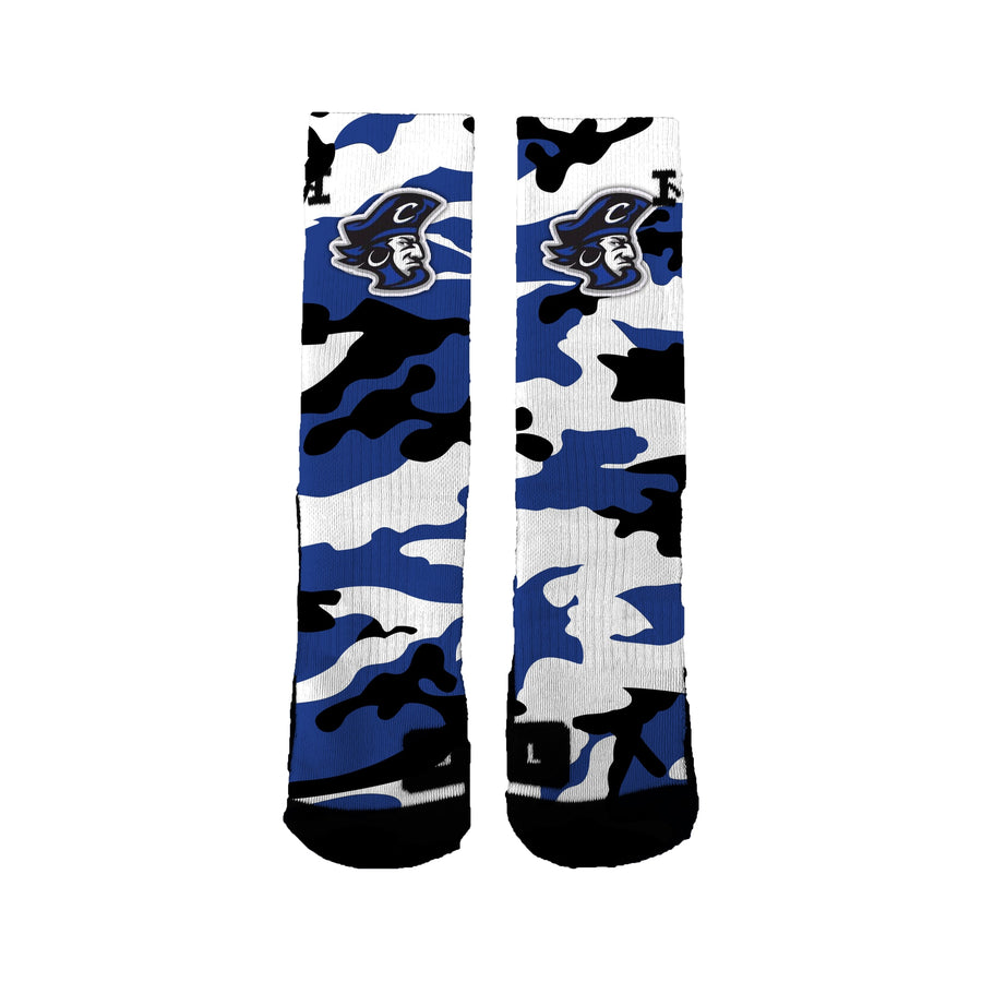 Charlestown Middle School Camo Socks