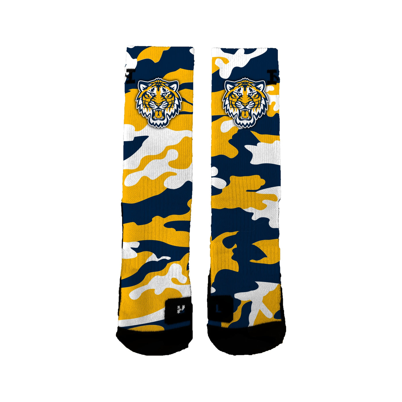 Burlington Edition High School Band Camo Socks