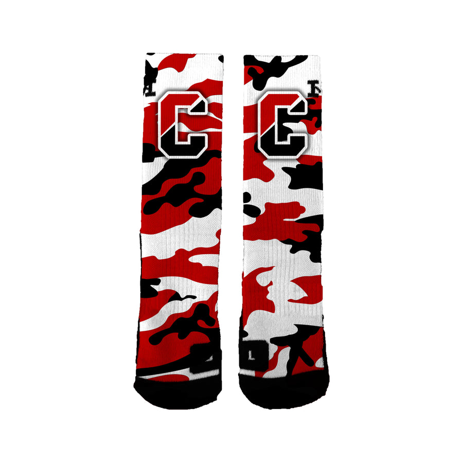 Cinnaminson Middle School Camo Socks