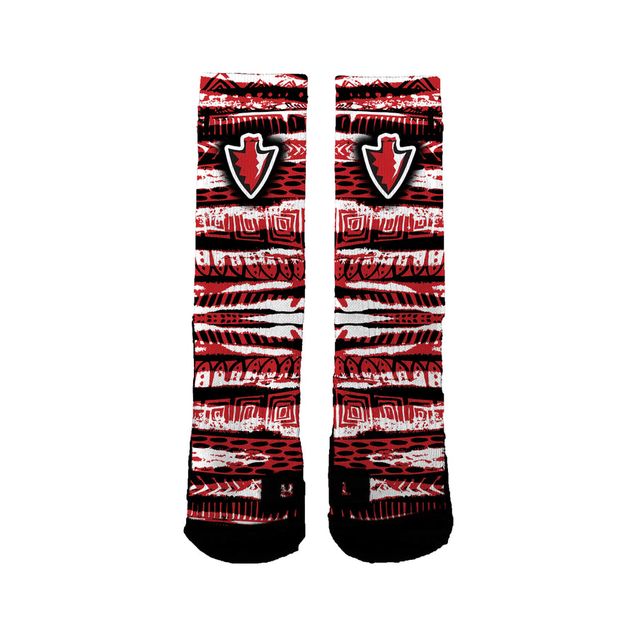 Peter's Township Girls Lacrosse Tribal Fusion Socks