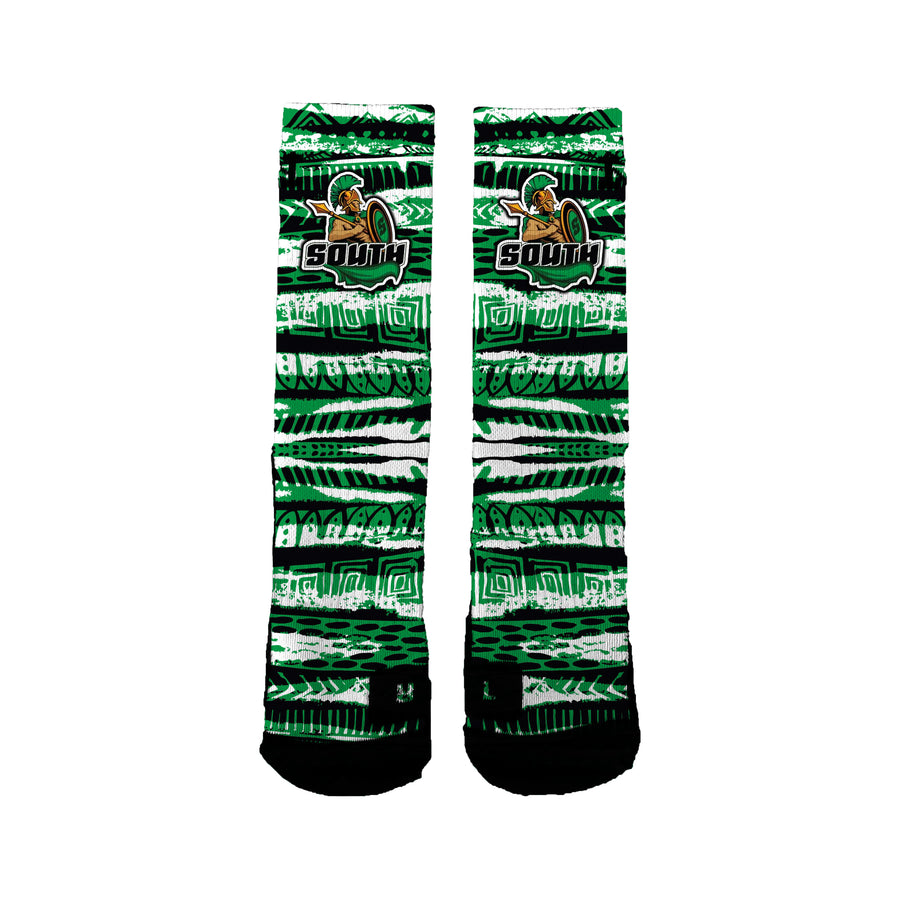 South Middle School Tribal Fusion Socks