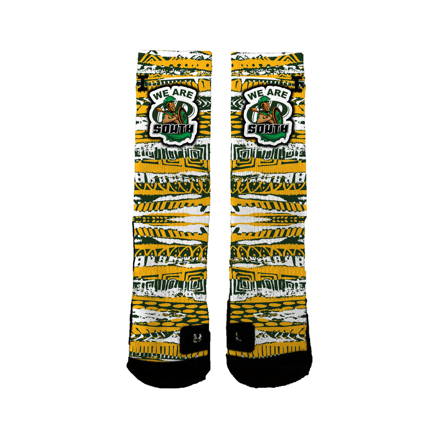 South Middle School Tribal Fusion Socks
