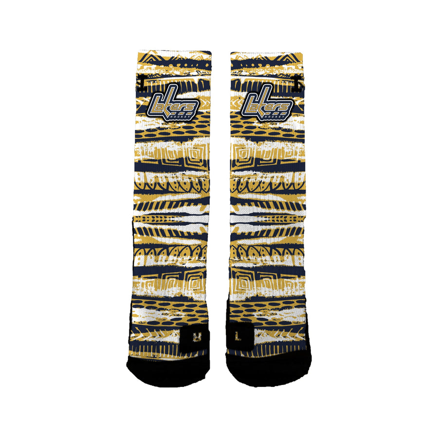 Plsha/peewee Navy 2022-2023 Tribal Fusion Socks