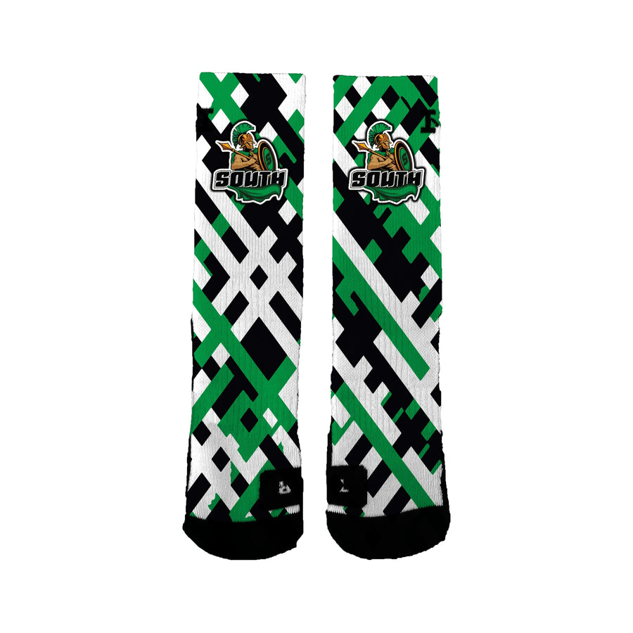 South Middle School Cross Socks