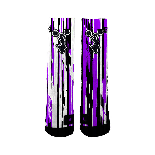 Acacia Crush Cheer  Illusion Socks