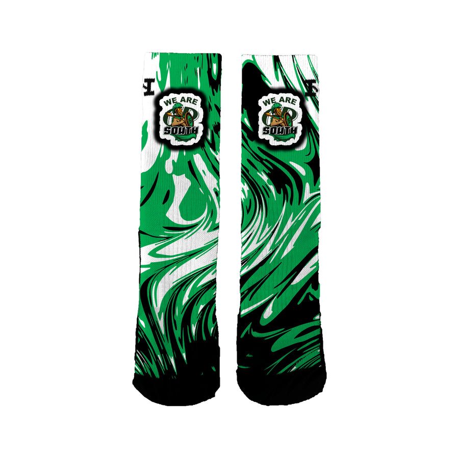 South Ptsa Swirl Socks