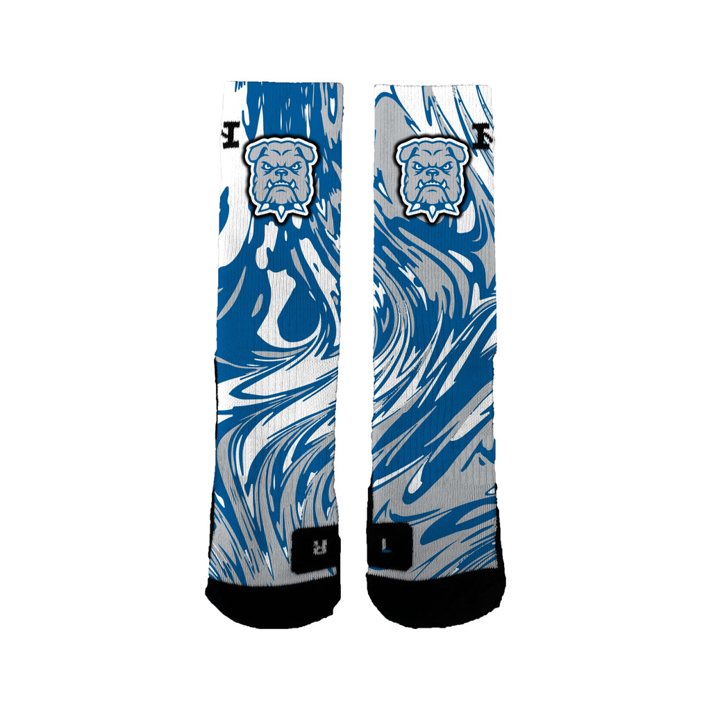 North Lake Middle Swirl Socks