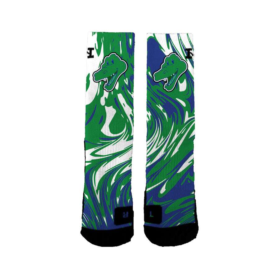 Gullett Elementary Pto Swirl Socks