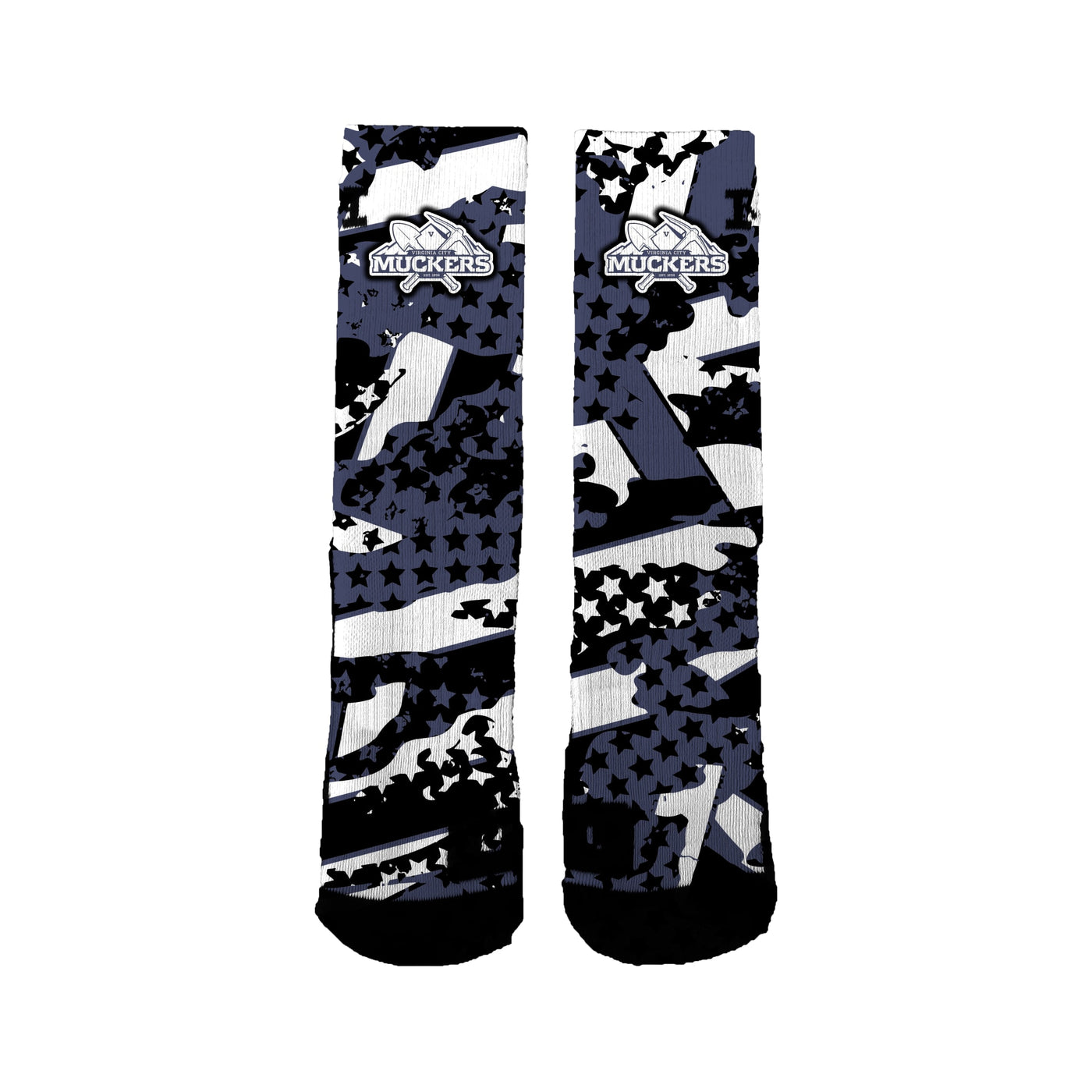 Virginia City Muckers Freedom Socks