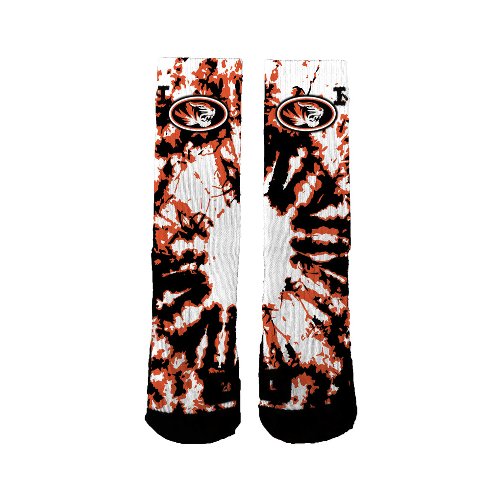 Osmond Lady Tigers Basketball Tie Dye Socks