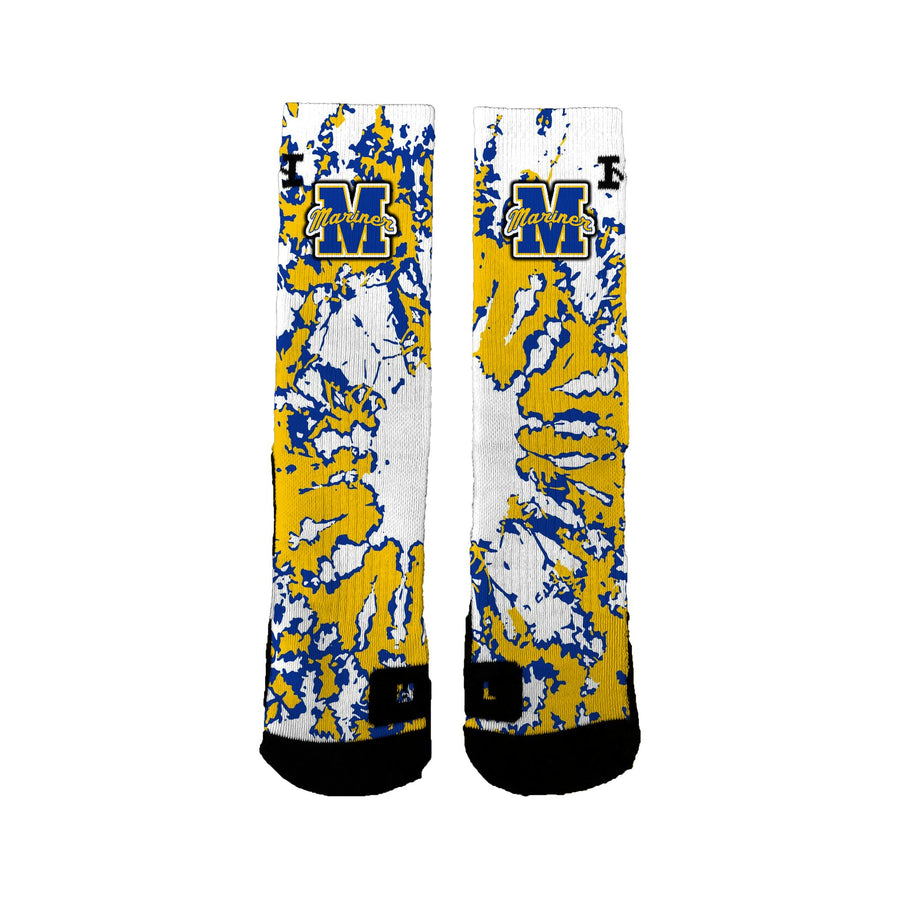 Mariner Volleyball Tie Dye Socks