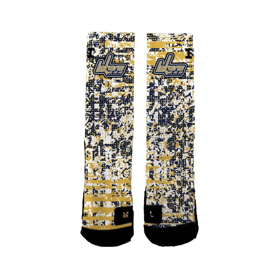 Plsha/peewee Navy 2022-2023 Dotted Socks