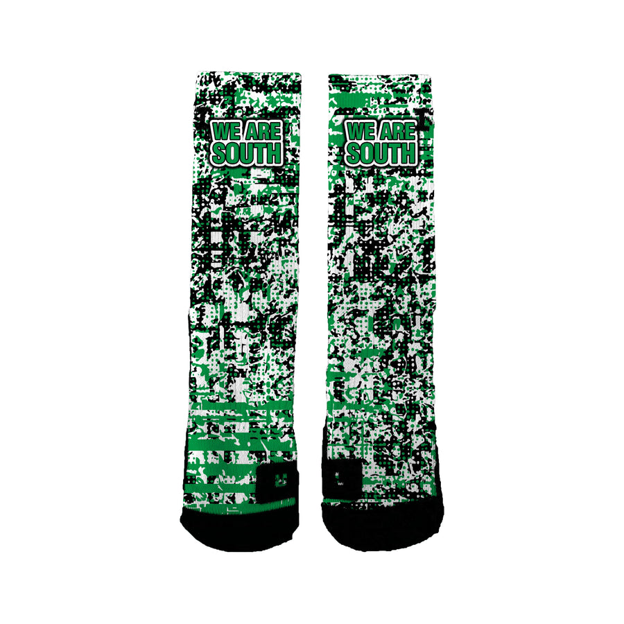 South Middle School Dotted Socks