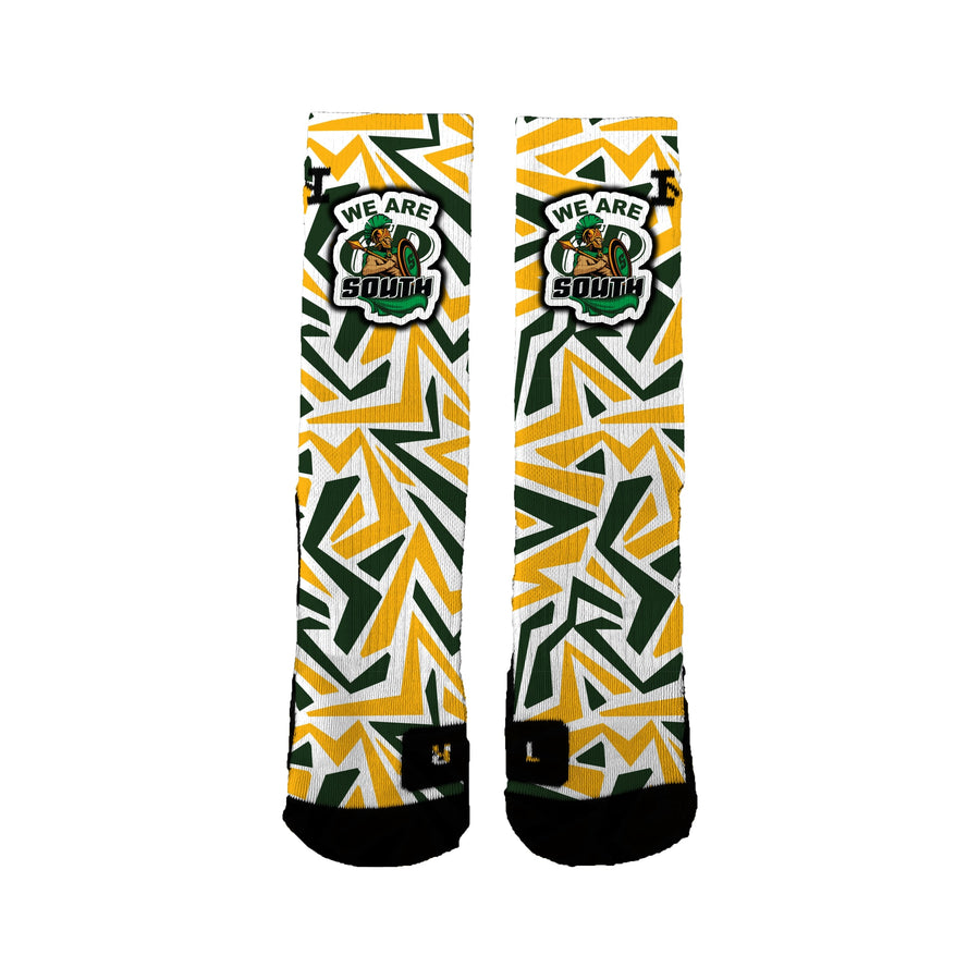 South Middle School Maze Socks