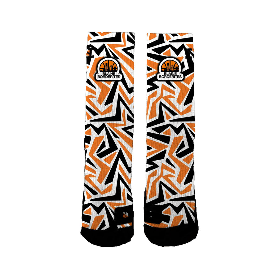 Blaine Middle School Maze Socks