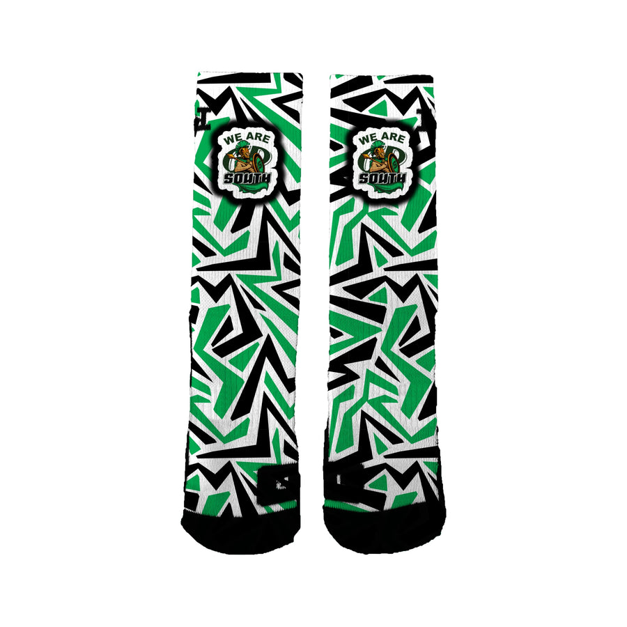 South Ptsa Maze Socks