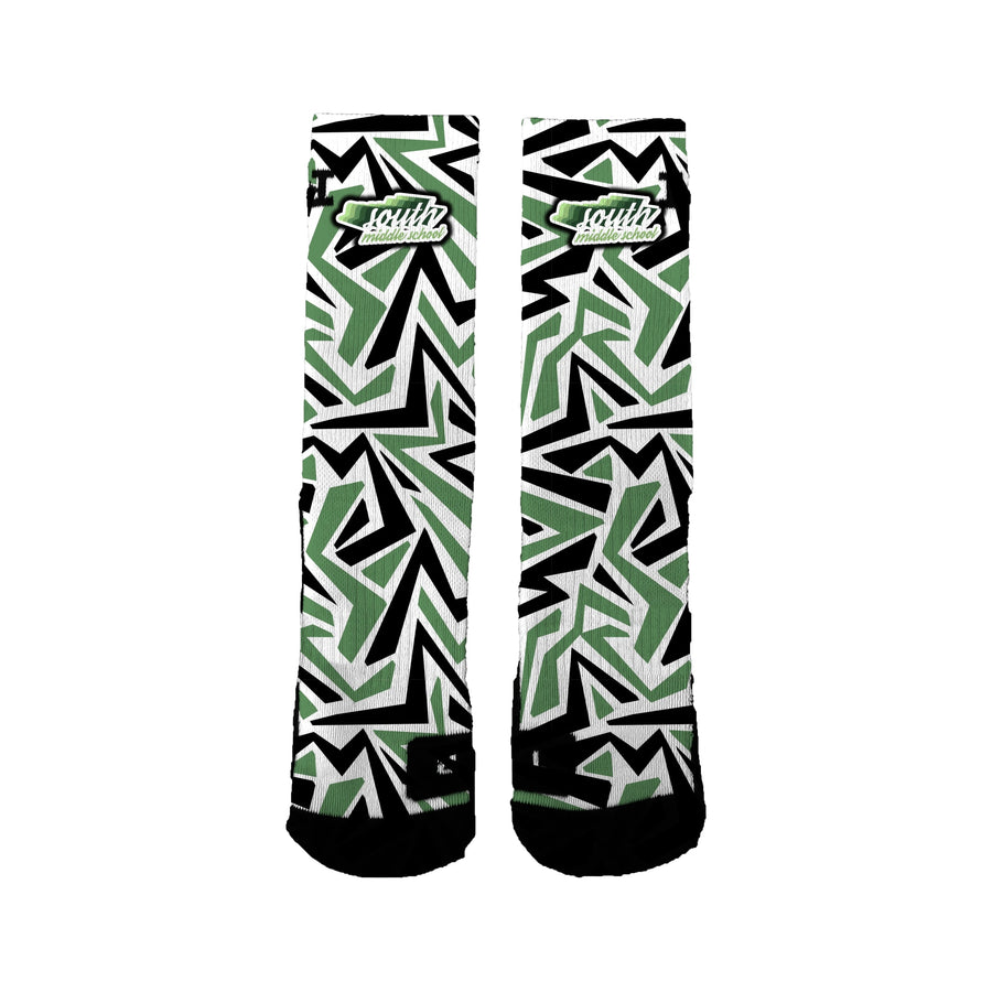 South Ptsa Maze Socks