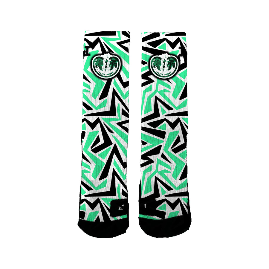 South Ptsa Maze Socks