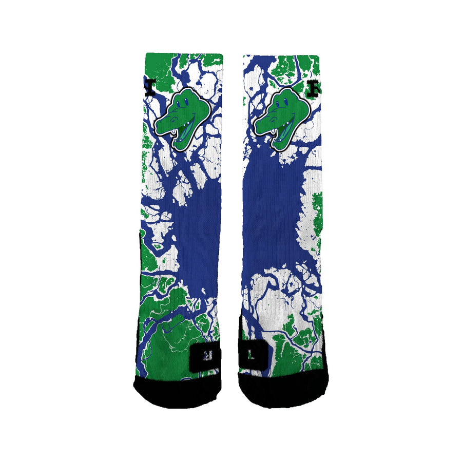 Gullett Elementary Pto Lightning Socks
