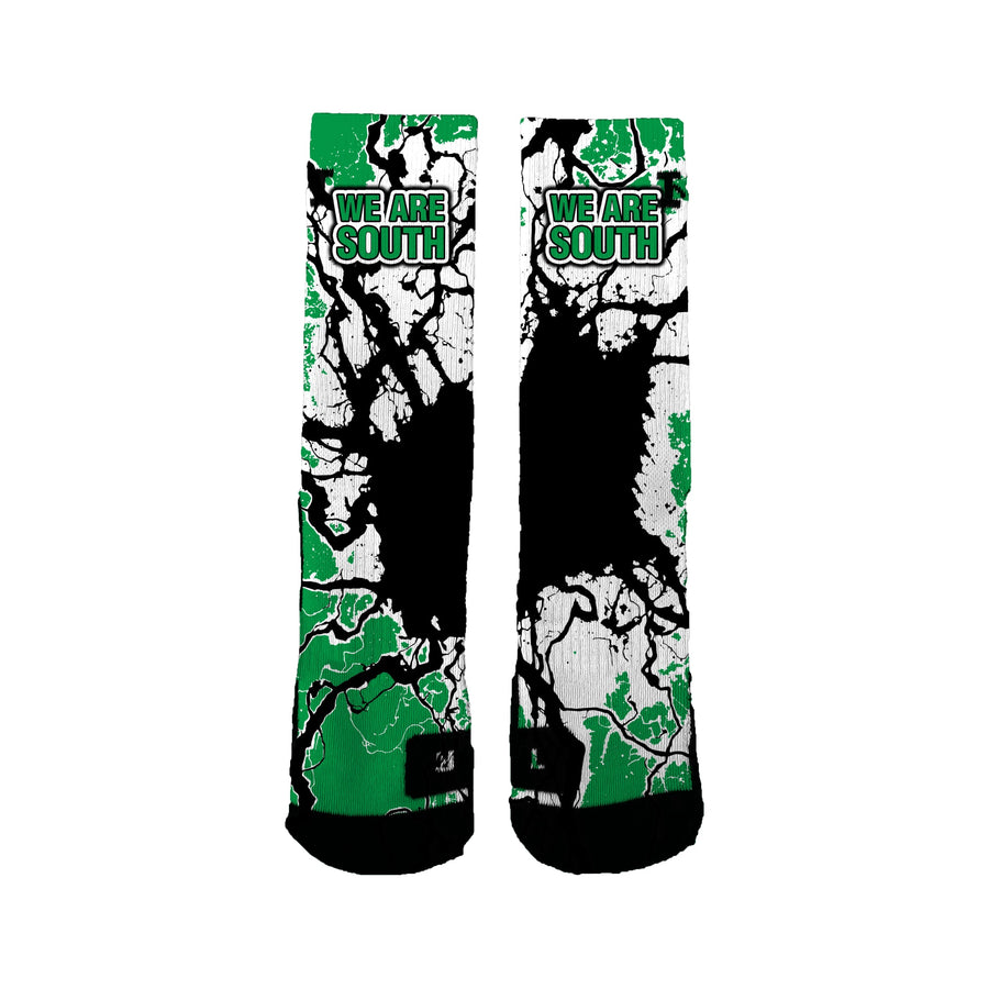 South Middle School Lightning Socks