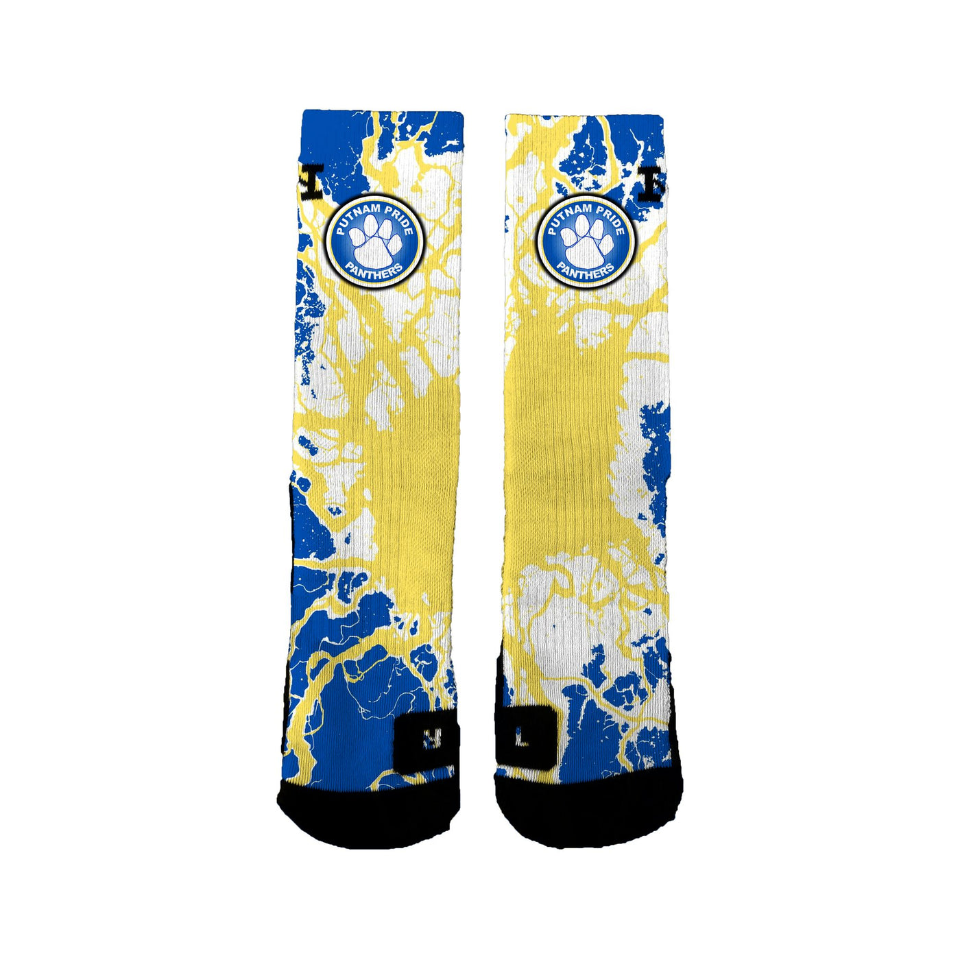 Putnam Heights Elementary Pto Lightning Socks