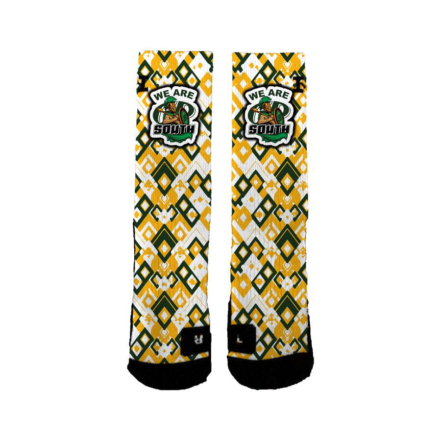 South Middle School Geo Socks