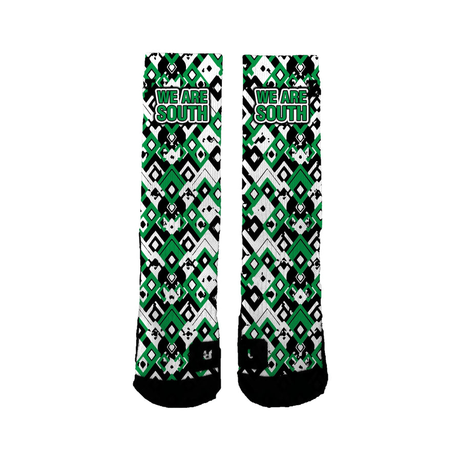 South Middle School Geo Socks