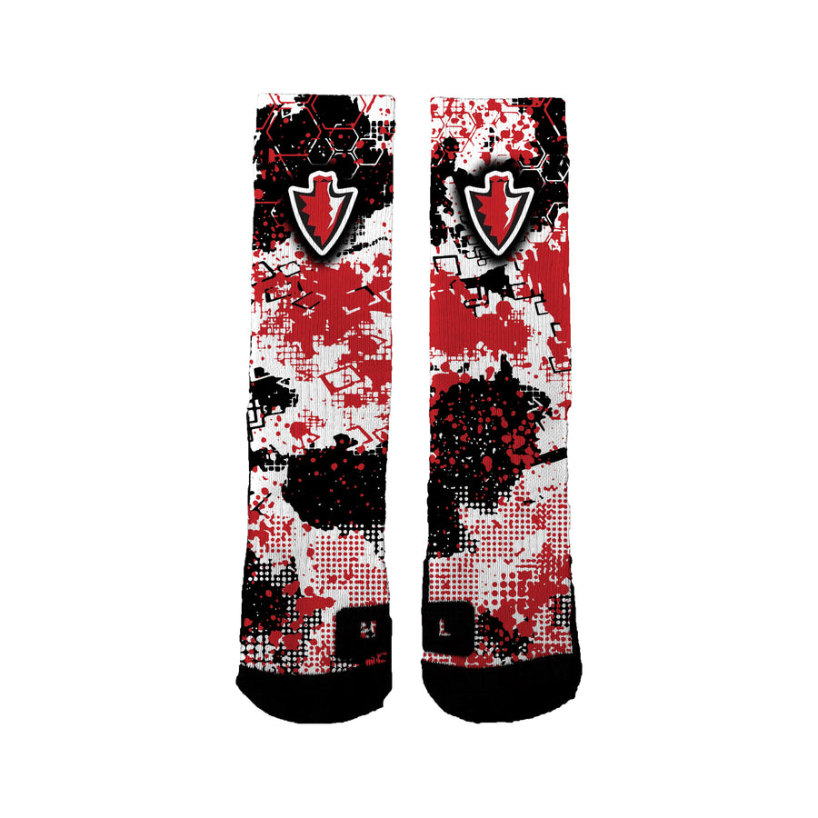 Peter's Township Girls Lacrosse Vibes Socks