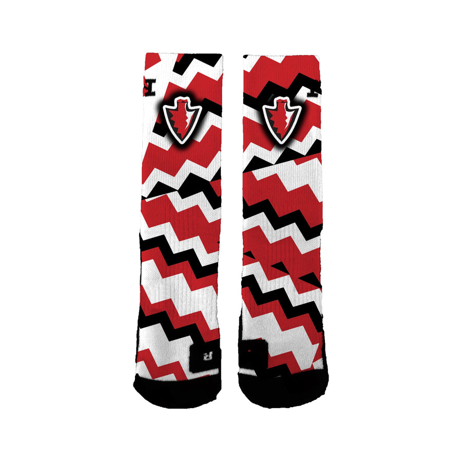 Peter's Township Girls Lacrosse Geozag Socks