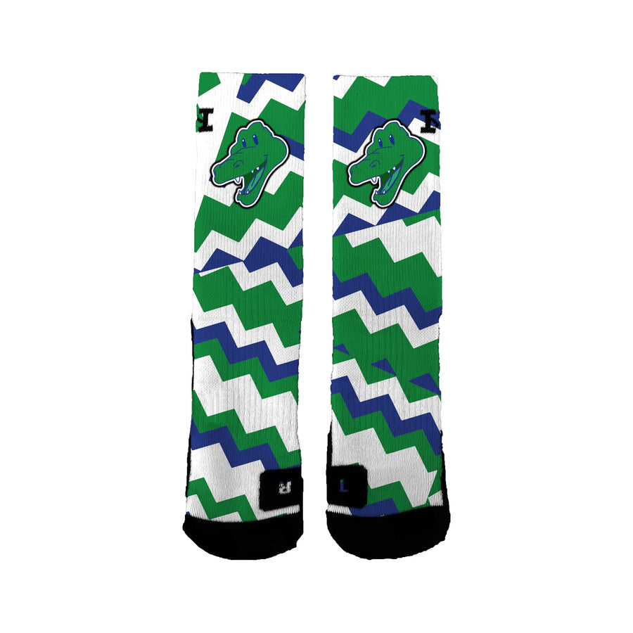 Gullett Elementary Pto Geozag Socks